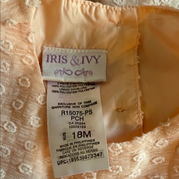 Iris & Ivy Blush Pink Textured Casual Dress - Picture 5 of 5